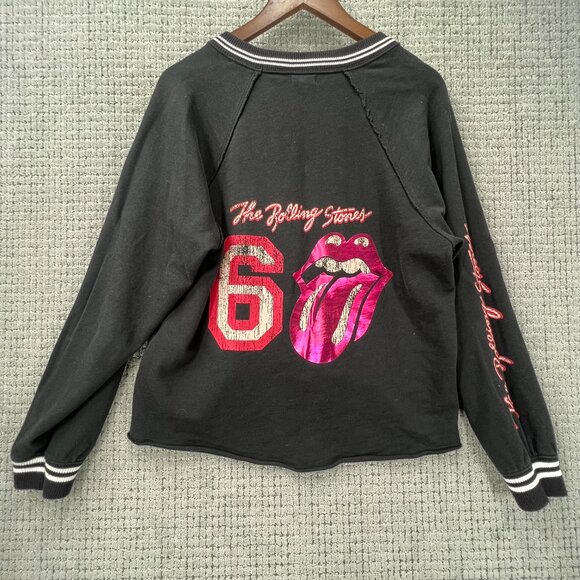 Pilcro Rolling Stones V-Neck Sweatshirt - Picture 7 of 11